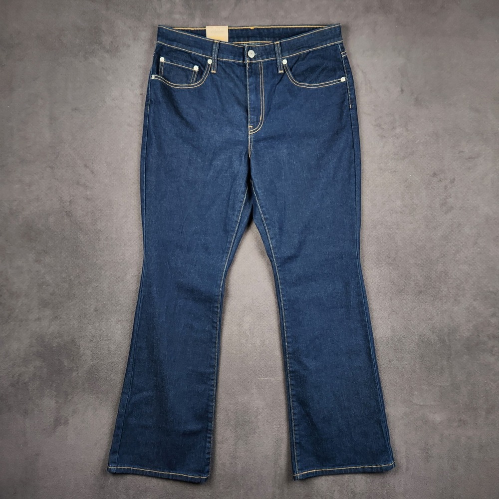 Levis 725 High Rise Bootcut Jeans Womens 31‎ In The Dust Indigo Blue NEW
